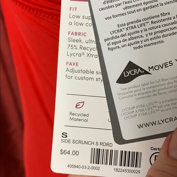 Athleta Side Scrunch Swim Tank - Picture 3 of 10